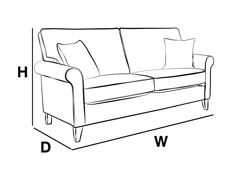 2 SEATER SOFA