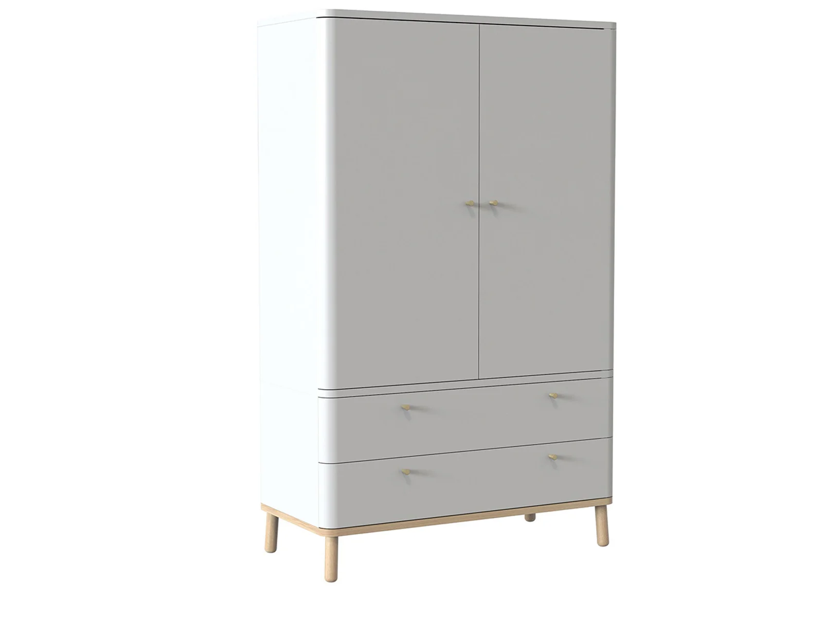 Wardrobe With 2 Drawers