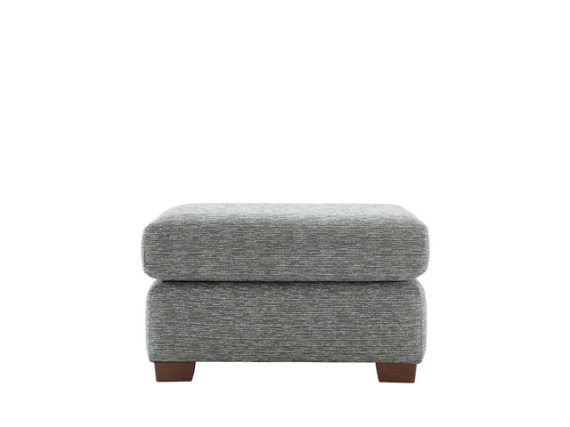 FOOTSTOOL WITH SHOW WOOD