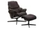 MEDIUM RECLINER CHAIR & STOOL WITH CROSS OR SIGNATURE BASE