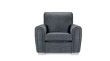 GRADE A - CHARCOAL SHELBY CHENILLE PLAIN