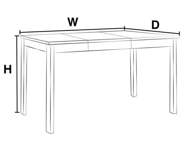 EXT DINING TABLE