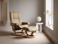 MEDIUM RECLINER CHAIR & STOOL CLASSIC BASE